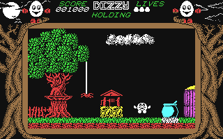 Dizzy: The Ultimate Cartoon Adventure (Dizzy 1) - Commodore 64, Start...