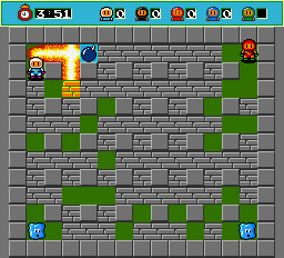 Dyna Blaster (Bomberman) - PC DOS, Multiplayer