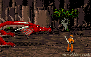 Moonstone: A Hard Days Knight - Moonstone, Orange Knight vs. Red Dragon...