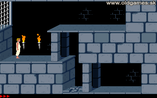 Prince of Persia - PC - Level 1, Begining in dungeon...