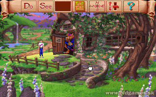 Mixed-Up Fairy Tales - VGA, Bookwyrm`s front yard