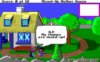 Mixed-Up Mother Goose (Enhanced) - Amiga, Start game...