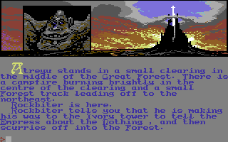 Neverending Story, The - Commodore 64, Start game...