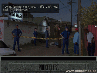 Police Quest 4: Open Season - PC DOS