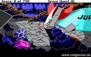 Space Quest 3: The Pirates of Pestulon - PC DOS