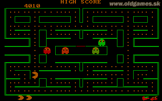 Pac-Man - PC Atarisoft (1983), Gameplay