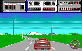 Crazy Cars 2 - PC DOS, Gameplay
