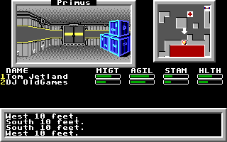 Mines of Titan (Mars Saga) - PC DOS, Gameplay
