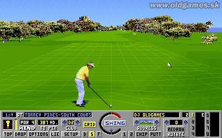 Links: The Challenge of Golf - PC, Grid on