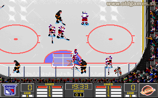 NHL Hockey 95 - PC DOS, Gameplay
