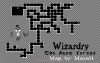 Wizardry 6 - mapa (The Dark Forest)