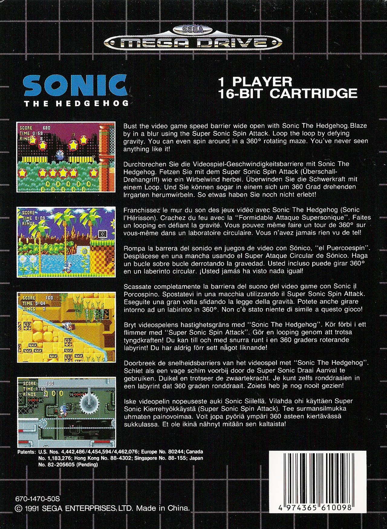 ▷ Play Sonic the Hedgehog Online FREE - Sega Genesis (Mega Drive)
