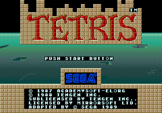 Tetris (Sega) - 