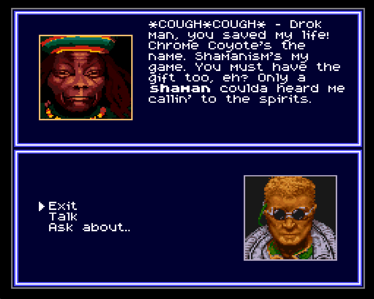 Play SNES Shadowrun (Sweden) Online in your browser 